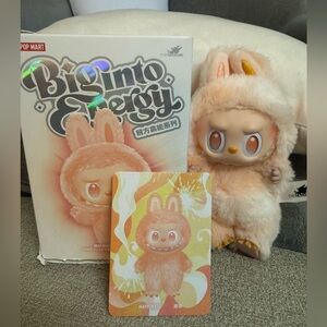 Pop Mart’s Labubu Big into Energy. New and confirmed HAPPINESS